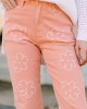 Pink Floral Pants