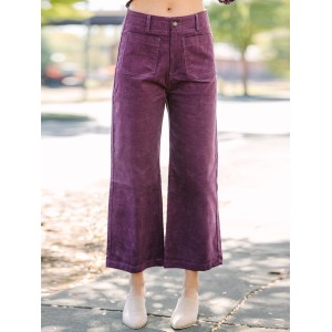 Purple Corduroy Pants