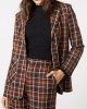 Amber Check Blazer