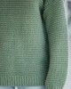 Ribbed turtleneck sweater